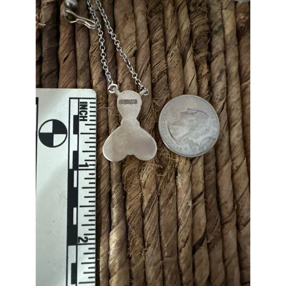 Australian Triplet Pink Opal | Southwestern | Sterling | Necklace 18-20” - Picture 4 of 4